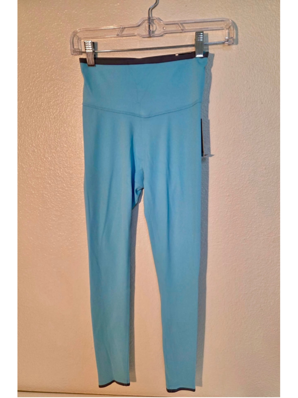 Victoria’s Secret VSX Elevate 7/8 Leggings Sky Blue Grey XS NWT W-314